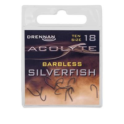 DRENNAN Acolyte PTFE Silverfish Barbless 20  (B-1-25)