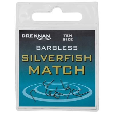 DRENNAN Barbless Silverfish Match 20