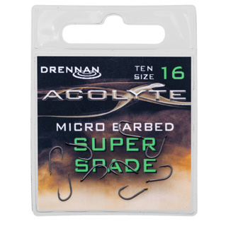 DRENNAN ACOLYTE Super Spade Hooks - Micro Barbed
