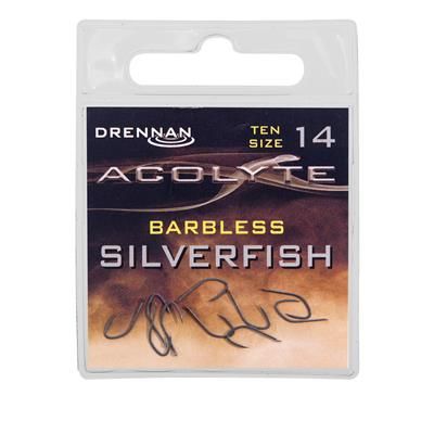DRENNAN Acolyte PTFE Silverfish Barbless 14  (B-1-22)