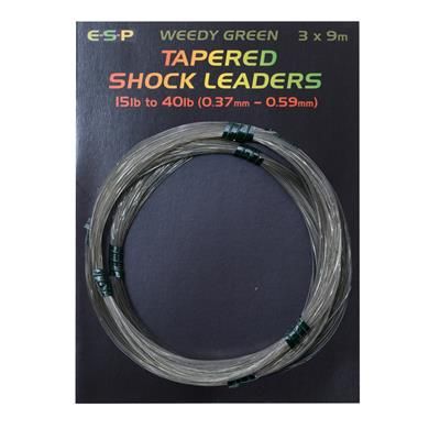 [ELTSL15402] ESP Tapered Shock Leader Green (E-2-48)